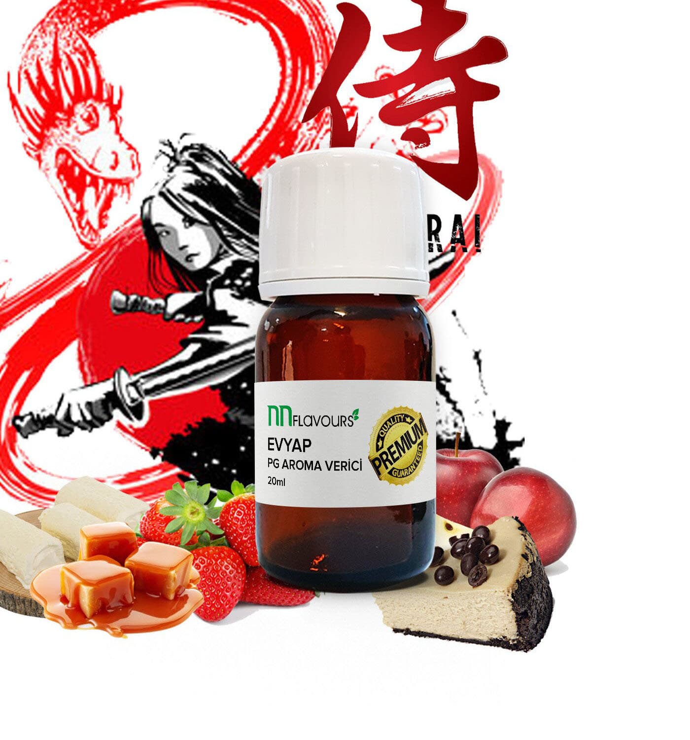 Samurai PG Bazlı Aroma Verici - 20ML