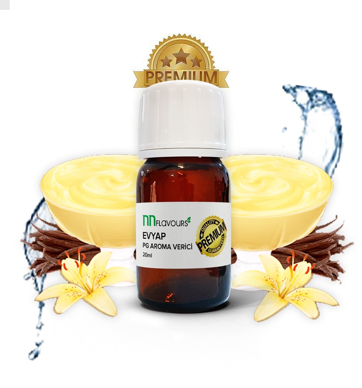 Vanilla Custard PG Bazlı Aroma Verici - 20ML