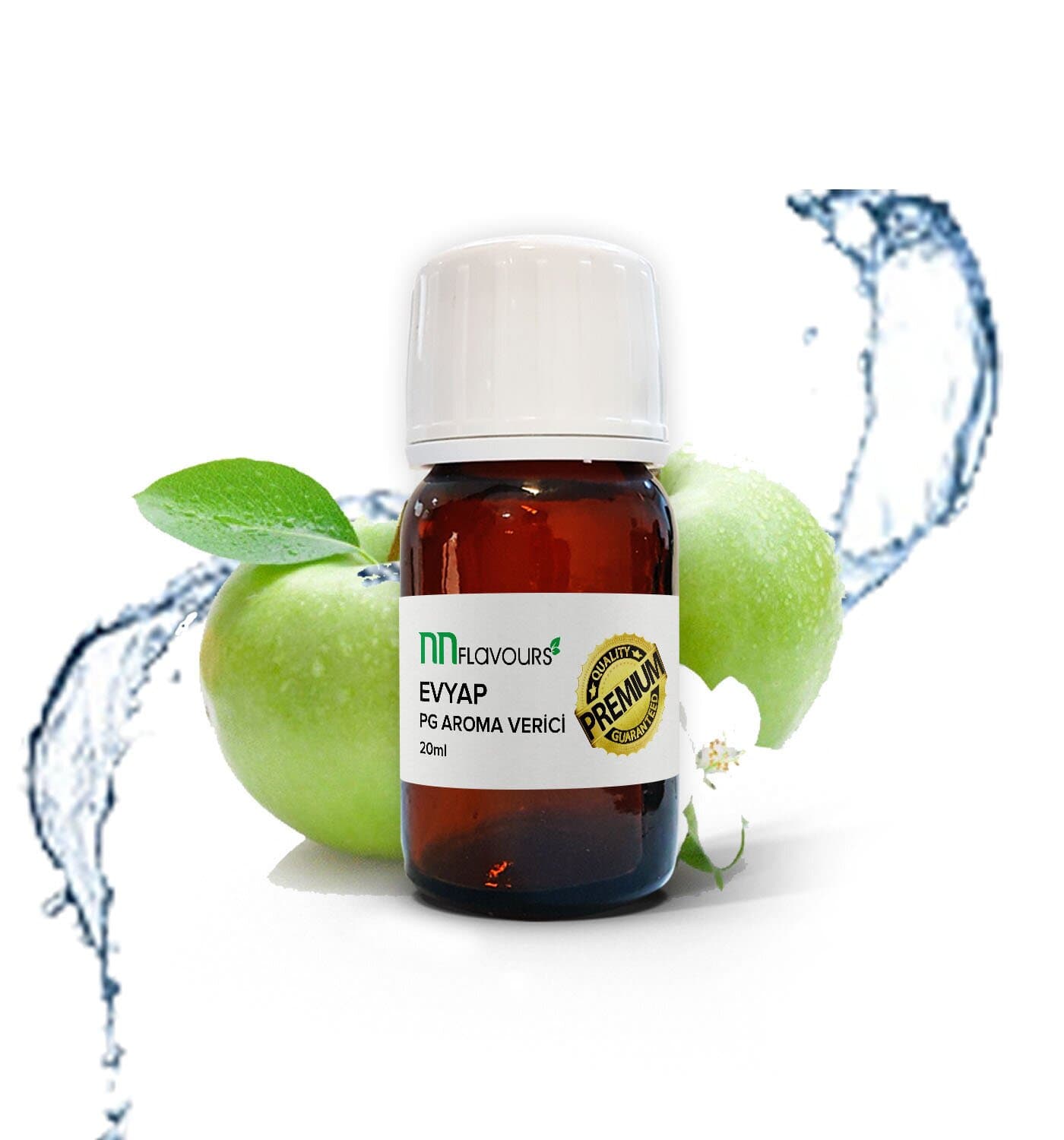 Yeşil Elma PG Bazlı Aroma Verici - 20ML